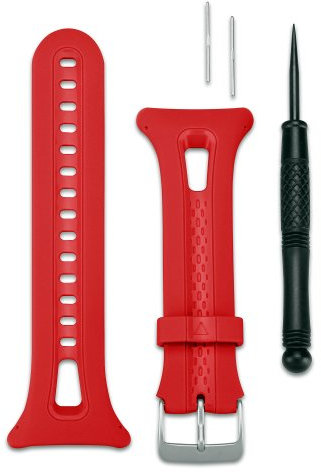 Garmin 010-11251-49 - Correa de Recambio para Forerunner 10, Color Rojo/Negro