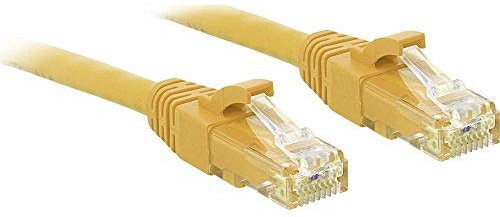 LINDY 48063 2m Cat.6 U/UTP Network Cable Yellow