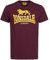 Lonsdale London Logo Camiseta, Oxblood, XXXL para Hombre