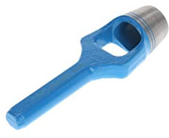 GEDORE Emporte-pièce pour matériaux tendres, Ø 36 mm, Caoutchouc, Cuir, Joints, Tissus, Rond, Longueur 200 mm, Emporte-pièce, 570036
