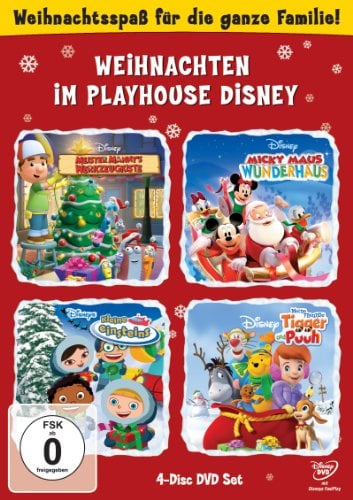 Weihnachten im Playhouse Disney [4 DVDs] [Import allemand]