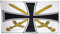 Flaggenfritze XXL Flagge Fahne Preußen Marine Oberbefehlshaber 150 x 250 cm