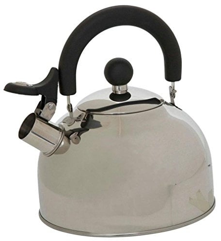 Vango 2 L Stainless Steel kettle with folding handle, Silver
