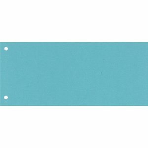 Exacompta Trennstreifen 10,5x24cm VE=100 Stück blau