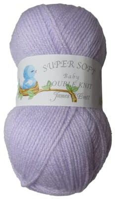 James C Brett Yarn Yarn, White, 100g
