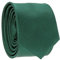 Cravate Fine Vert foncé - Cravate Homme Coupe Slim Moderne - 5cm à la Pointe - Couleur Unie - Accessoire Chemise pour Mariage, Cérémonie
