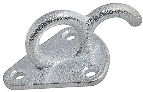 Juego de 10 ganchos de lona con tres agujeros MB-M con ojal, ganchos para lona de coche, remolque, lona o pared a bordo