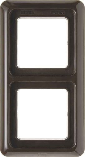 Berker Kombirahmen 2f.br 132901 WG-UP IP44 Abdeckrahmen 4011334011545