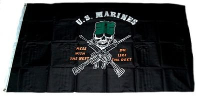 Fahne Flaggen U. S. MARINES 150x90cm
