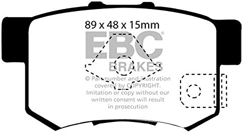 EBC Brakes DP21193/2 Greenstuff Car Brake Pads