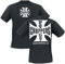 WEST COAST CHOPPERS OG Classic Männer T-Shirt schwarz XXL 100% Baumwolle Biker, Rockwear
