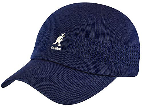Kangol Ventair Space Cap Baseballcap Basecap Baseballkappe Sommerkappe Strandkappe (L (58-59 cm) - blau)