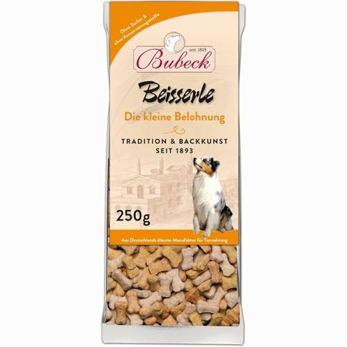 Hundeleckerlies zuckerfrei gebacken | Bubeck | 250g (Beisserle)