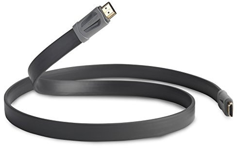 QED Performance eFlex HDMI Cable 3m, Graphite