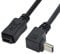 CY GPS Mini USB 5P 90D up diretto angolato maschio a mini usb 5p femmina cavo di prolunga