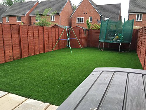 2m x 2.5m Prestige 35mm Pile Height Artificial Grass | 8 ft 2 Inch x 6 ft 5 Inch | 250cm x 200cm | 98 x 79 Inches