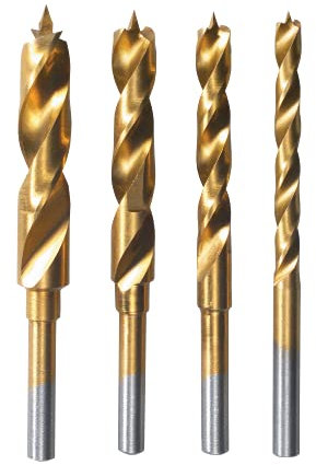 Dremel 631 Brad Point Bits, 4 Pieces