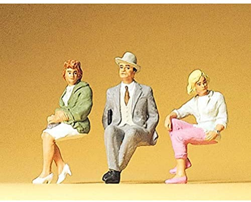 Preiser 1/32 TH – pr63061 – Modelleisenbahnen – Figuren sitzend – Maßstab 1: 32