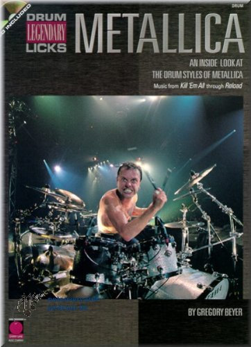 Metallica - Legendary Licks Drums - Schlagzeugnoten [Musiknoten]