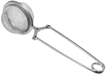 Stainless Steel Snap Mesh Tea Ball Infuser- Round