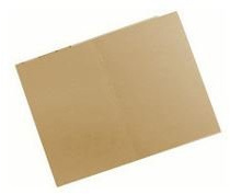 Exacompta Guildhall Square Cut Folder 315gsm Foolscap Buff (Pack of 100) FS315-BUFZ