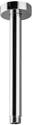 Braccio doccia in ottone a soffitto lungo 35 cm mod. Alfa