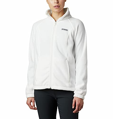 Columbia Women's Petite Benton Springs Full Zip Fleece Jacket - Medium - Sea Salt