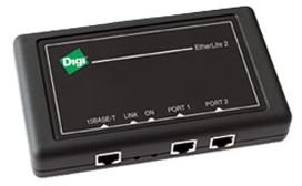 Digi -etherlite® Switch di Rete (40 MHz 80C186 160 x 95 x 29 mm gestito SRAM,-AIX-HP-UX-Linux-Windows 98-Windows Me-Windows NT-Windows-Windows 2000 XP RS-422)