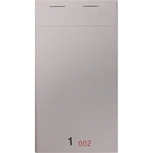 100 Duplicate Restaurant Waiter Pads with Carbon No 1-50 Pub Bar Order Food Book Pad15 (76mm x 140mm)