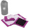 Bodhi VITAL Akupressurmatte Deluxe-Set Soft | Massagematte im Set mit Nadelkissen, Fußmatte & Tasche | Selbstmassage für zu Hause | Fakirmatte gegen Nacken & Rückenschmerzen | aubergine