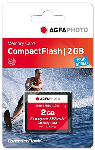 AgfaPhoto 120x High Speed MLC Compact Flash (CF) 2 GB Speicherkarte