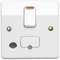 Mk K1070WHI 13A Double Pole Switched Connection Unit with Neon