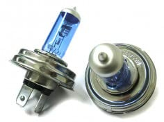 CARALL 2 Pezzi Lampade Alogene 12V Bianche ad Effetto Xenon (H5 P45t 12V 60/55W)