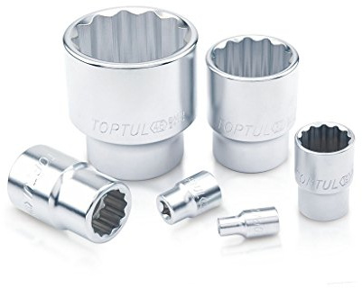 Zwölfkantnuss 3/4 zoll TOPTUL 60 mm 12-kant