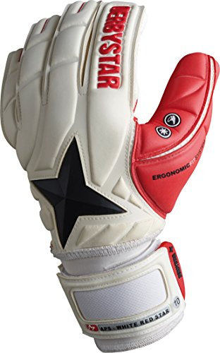 Derbystar APS White Red Star, 10,5, weiß rot, 2667105000