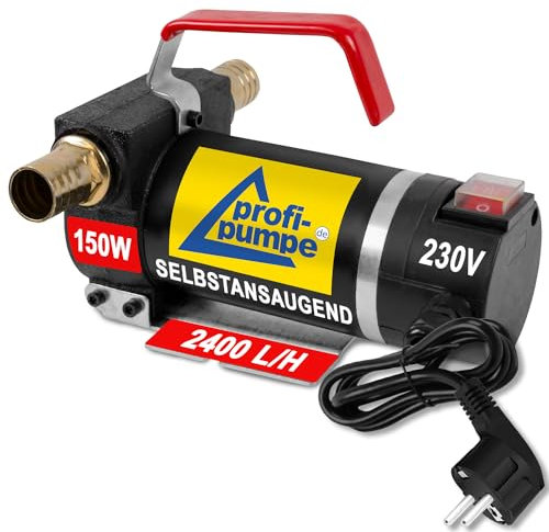 NEU! 230V- DIESELPUMPE Heizölpumpe Biodiesel-Pumpe DIESEL STAR 160-4 ELEKTRO FASSPUMPE mit 230V Anschluss, Leistungsstarker MOTOR mit Kupferwicklung 2stk. hochwertigen Messingtüllen.