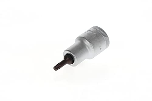 GEDORE Schraubendrehereinsatz Bit Innen-TX, kurz, T20, SW 3,86 mm, 1/2 12,5 mm, Schraubenziehereinsatz, Werkzeug, ITX 19 T20