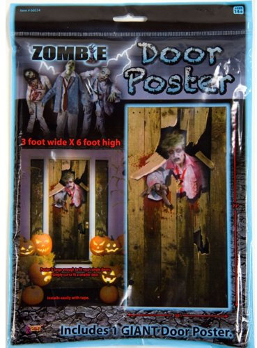 Generique - Decoración de Puerta Zombie