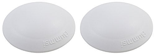 2er Danto® Spar Pack Türpuffer BUMMSI weiß, Ø 50 mm Höhe: 14 mm, aus Kunststoff