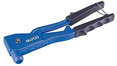 Alyco 183125 - Remachadora para tuercas M3,M4,M5,M6 + 40 tuercas + estuche plastico 250 mm
