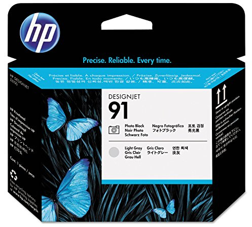 HP 91 Photo Black and Light Grey Printhead 91 Printheads