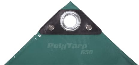 5,50€/m² PVC LKW Plane Abdeckplane 3 x 5 m 650g/m² grün