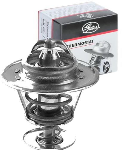 GATES TH11088G1 Thermostat Kühlmittel Kühlwasserthermostat mit Dichtungen 88°C Kompatibel mit FORD TRANSIT MK-5 Bus E 133803 1658103 7412-10187
