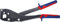 KNIPEX Profil-Verbundzange mit Mehrkomponenten-Hüllen brüniert 340 mm, 90 42 340 EAN