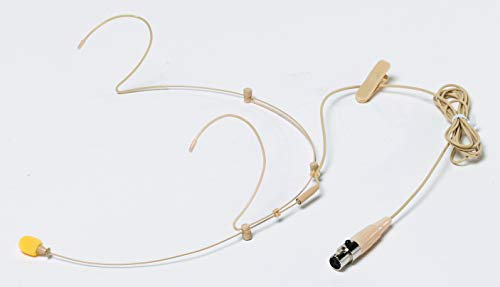 BESPECO HS100AK - Microfono omnidirezionale ad archetto, compatibile AKG
