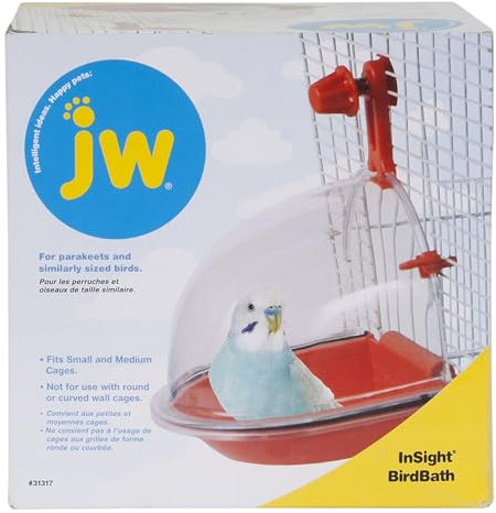 JW Pet Company Insight Vogeltränke, Vogelzubehör, Mehrfarbig
