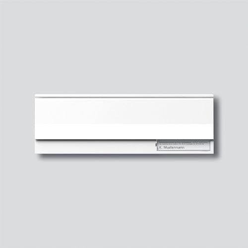 Siedle 2543208 Briefklappenmodul BE611-3/1-0 W, weiß