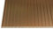 Acryl Stegplatten Hohlkammerplatten bronce 16 mm (4000 x 980 x 16 mm)
