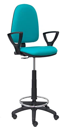 Piqueras y Crespo Taburete Ayna Bali Verde Claro Brazos fijos, Talla Unica