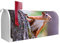 banjado® Amerikanischer Briefkasten - US Mailbox/Letterbox mit Motiv Eichhörnchen 51x22x17cm - Postkasten Stahl aus Amerika – Briefkasten amerikanisch pulverbeschichtet